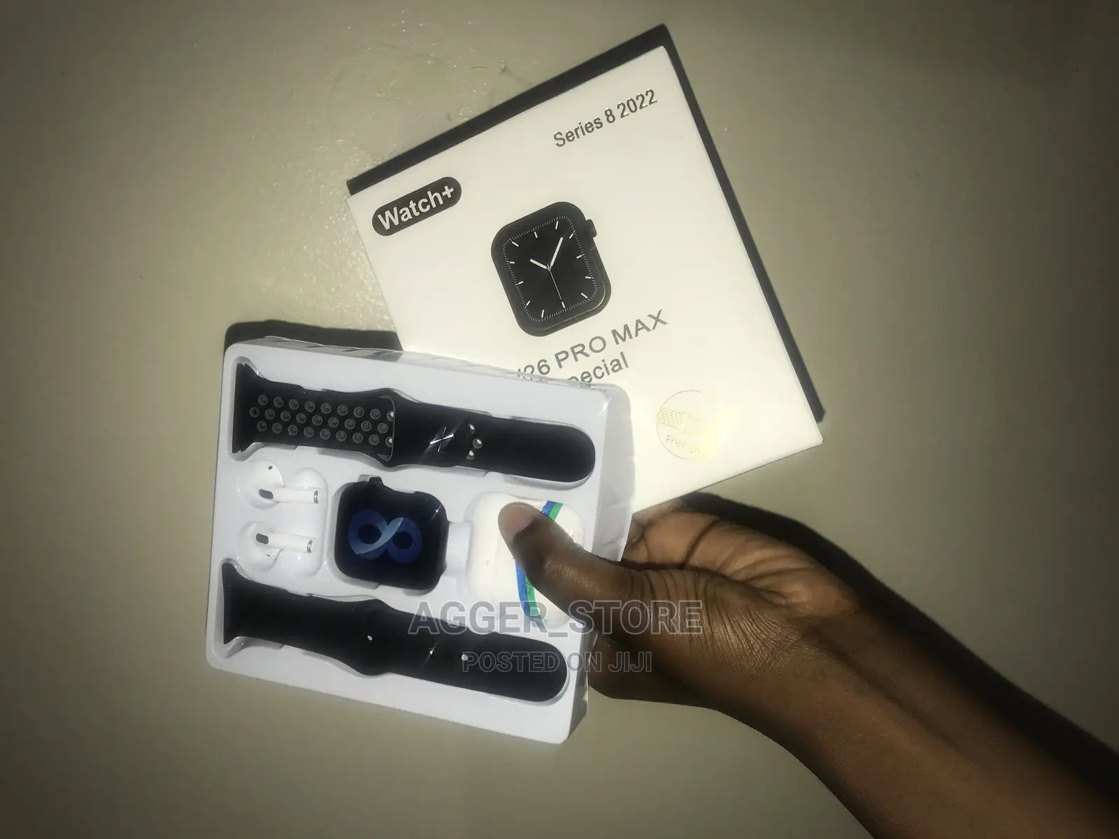 W26 Original SMARTWATCH Plus FREE Airpods