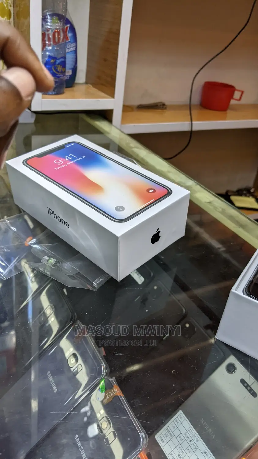 New Apple iPhone X 256 GB Black