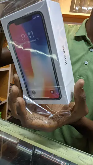 New Apple iPhone X 256 GB Black