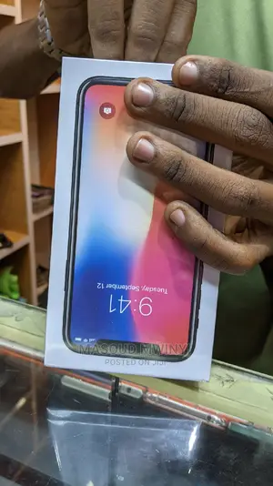 New Apple iPhone X 256 GB Black