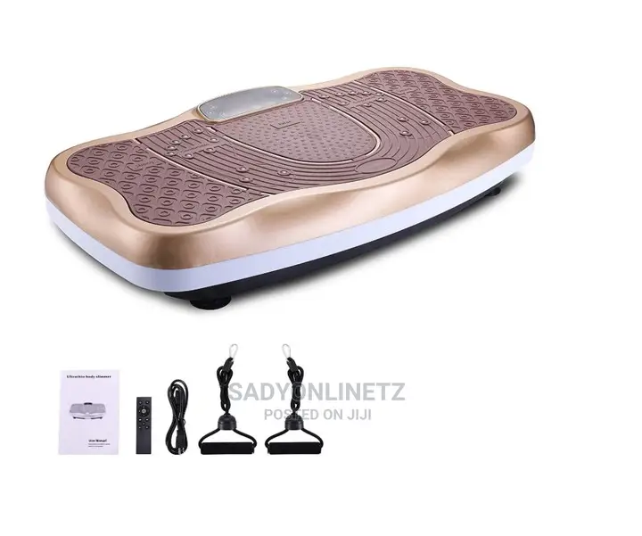 Vibration Plate Massage With Resistance Band