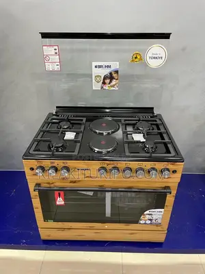 Bruhm Oven *90×60* Big Size 6 Bunners With Electric Oven