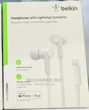 Belkin Headphone With Lighting Cable