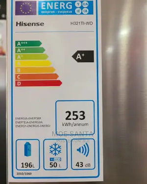 HISENSE No Frost Refrigerator 246 Litres