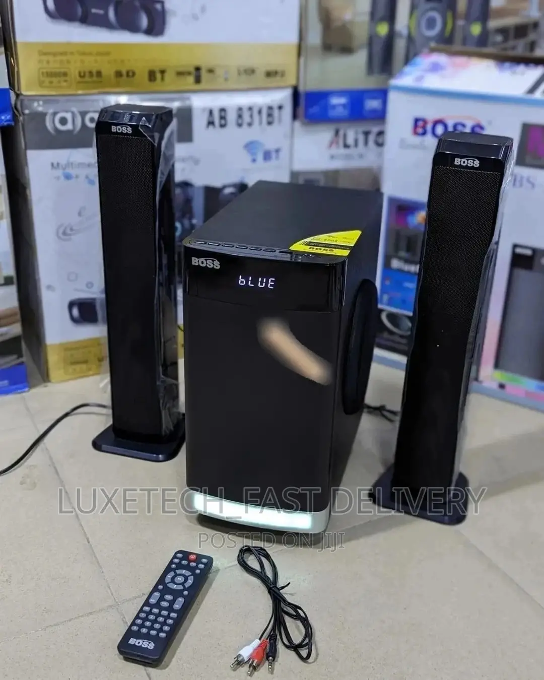 Boss Super-Bass Soundbar Subwoofer