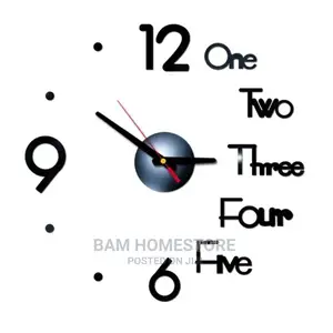 Acyclic DIY Wall Clock