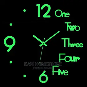 Acyclic DIY Wall Clock