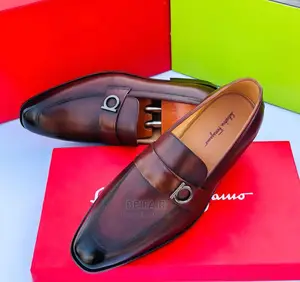 Original Leather Men's Shoes | Viatu Original Vya Ngozi