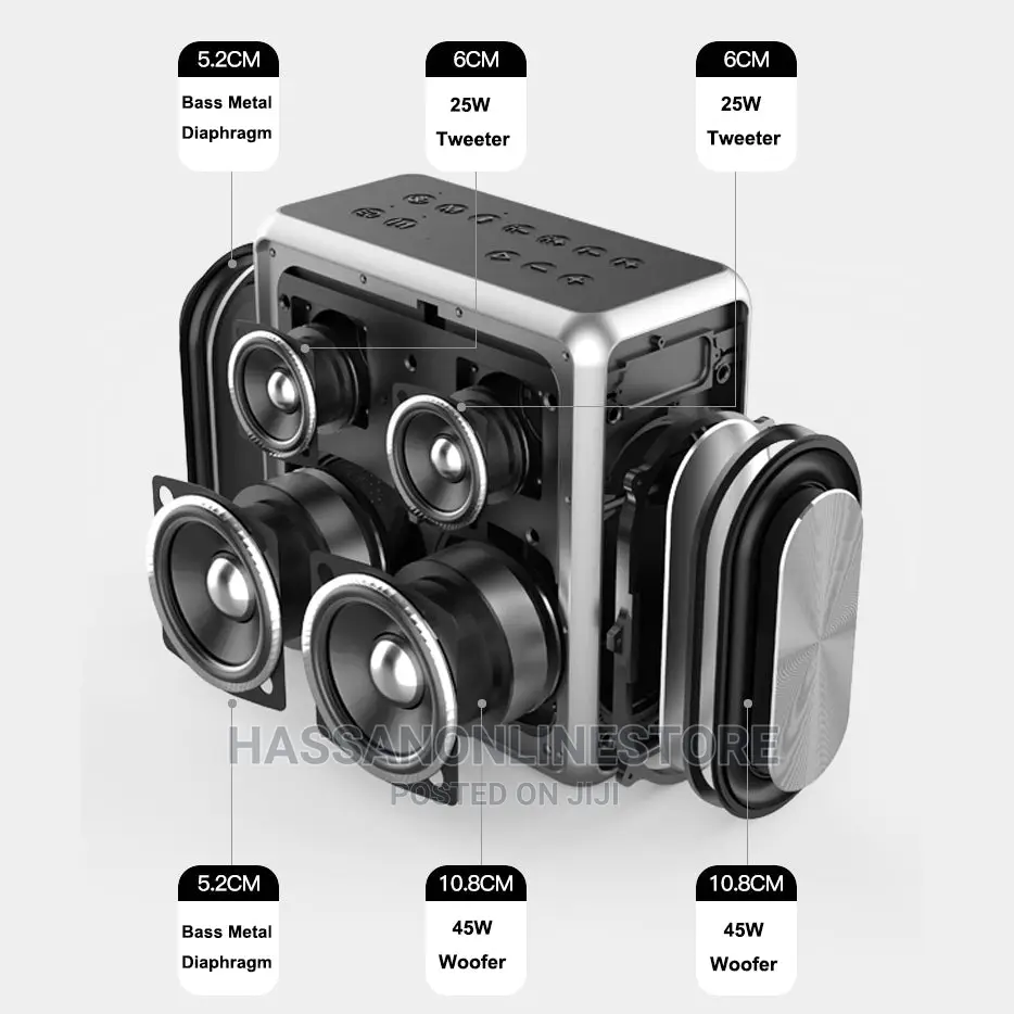 Xdobo King Max Bluetooth Speaker 140w 2 Microphone