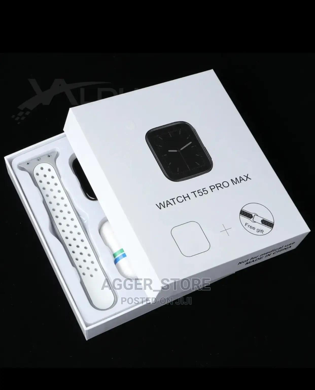 T55 Pro Max Smart Watch + Free Airpods