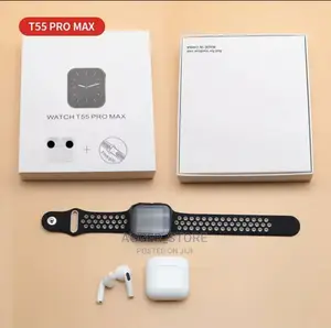 T55 Pro Max ORIGINAL Smartwatch + Free Airpods