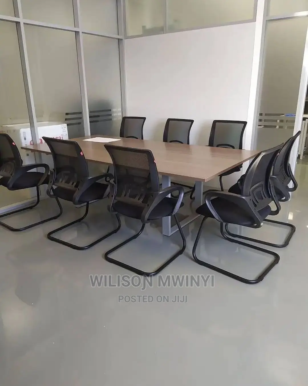 Conference Table and Chairs(8) Full Set