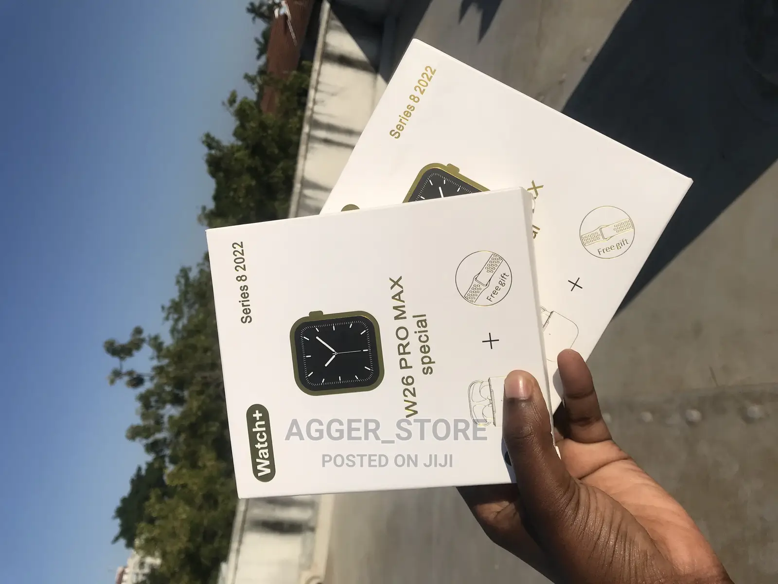 W26 Original PRO Max Smart Watch + Free Airpods