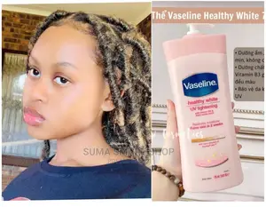 Vaseline Healthy White Lightening Lotion .