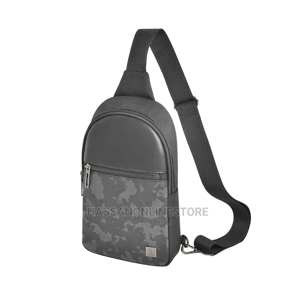 WIWU Waterproof Crossbody Bag for Men With Front Pocket