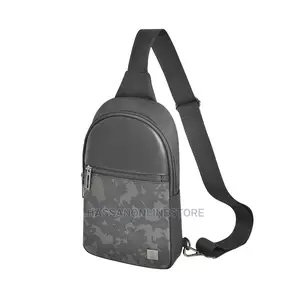 WIWU Waterproof Crossbody Bag for Men With Front Pocket