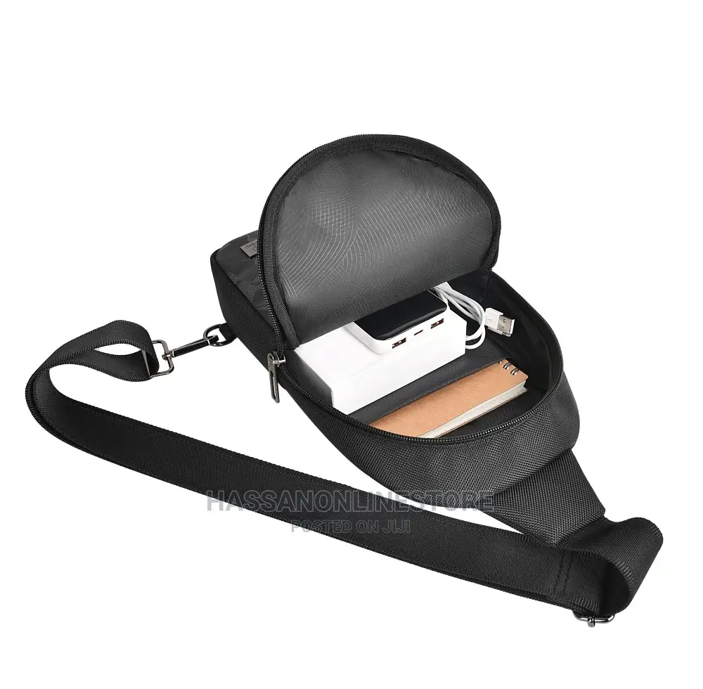 WIWU Waterproof Crossbody Bag for Men With Front Pocket