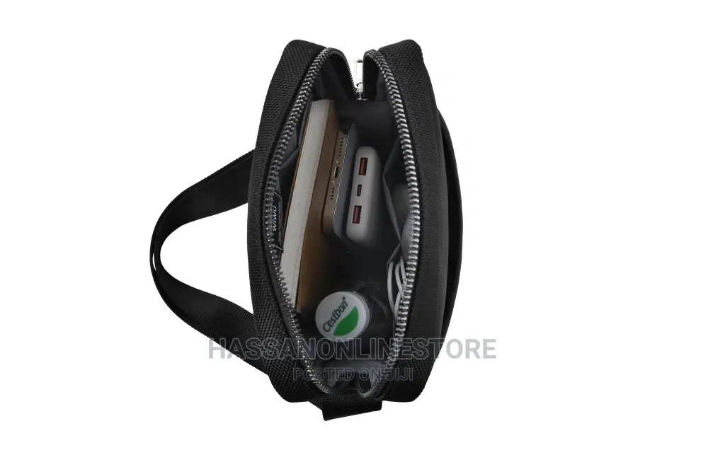 WIWU Hali Sling Bag for Men With Adjustable Shoulder Strap