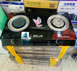 INBOX Durable Gas Cooker Tempered Glass at Top