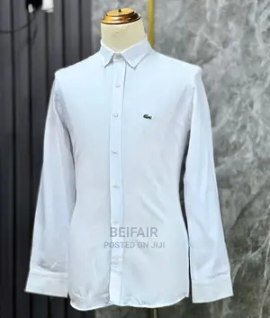 Men's White Shirts | High Quality | Mashati Ya Kiume