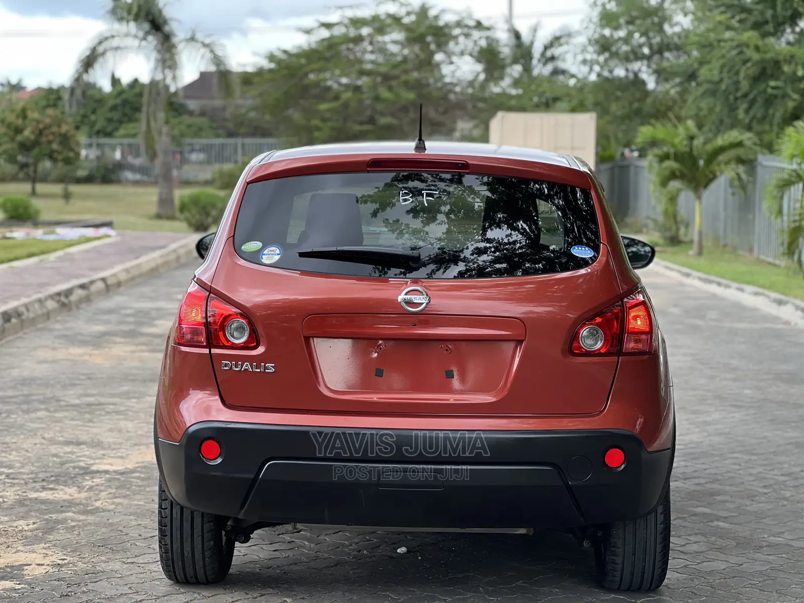 Nissan Dualis 2008 Burgundy