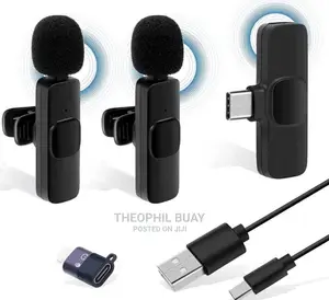 Wireless Microphone for iPhone, iPad Plug Play Wireless
