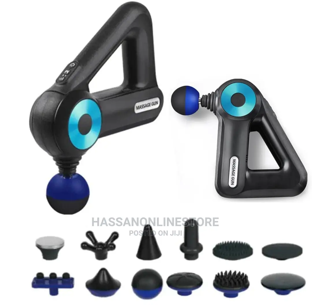 Massage Gun With 12 Heads