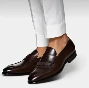 Original Men's Leather Shoes | Viatu Original Vya Kiume