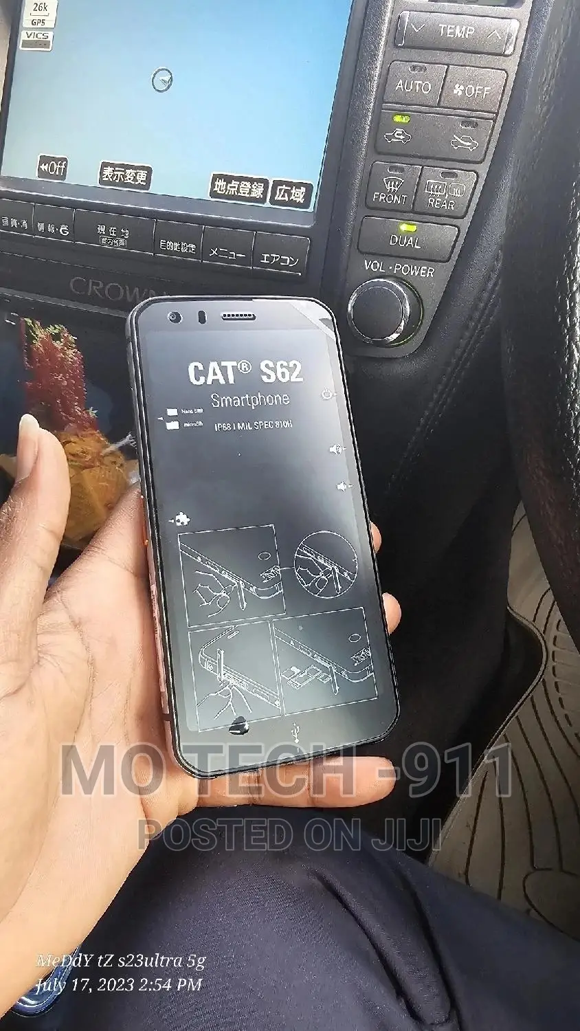 New Cat S62 Pro 128 GB Black