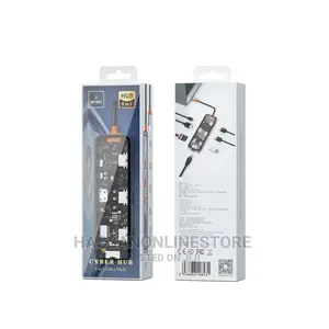 Wiwu Cyber Multifunctional 8 in 1 Type C Hub Docking Station