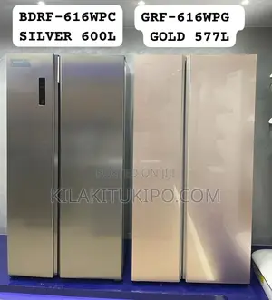 *Gree Side by Side Refrigerator 577L (Grf-616wpg - Gold) .*
