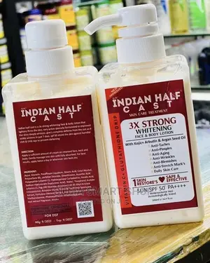 INDIAN Half Cast Body Lotion .