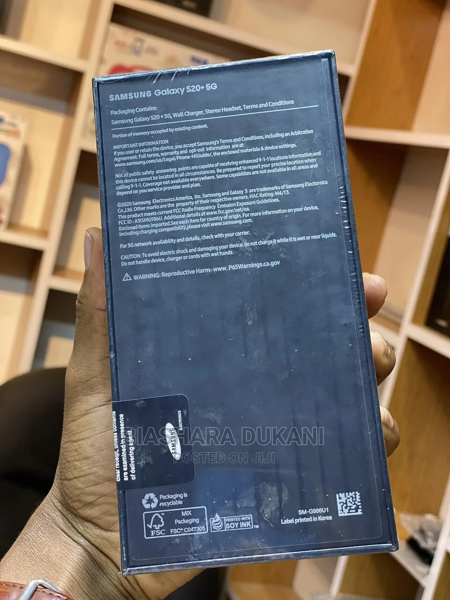 New Samsung Galaxy S20+ 5G 256 GB