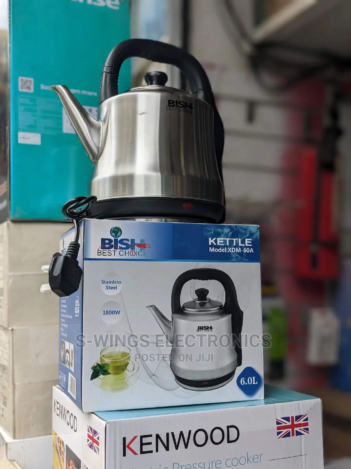 Bish Electric Kettle 6l
