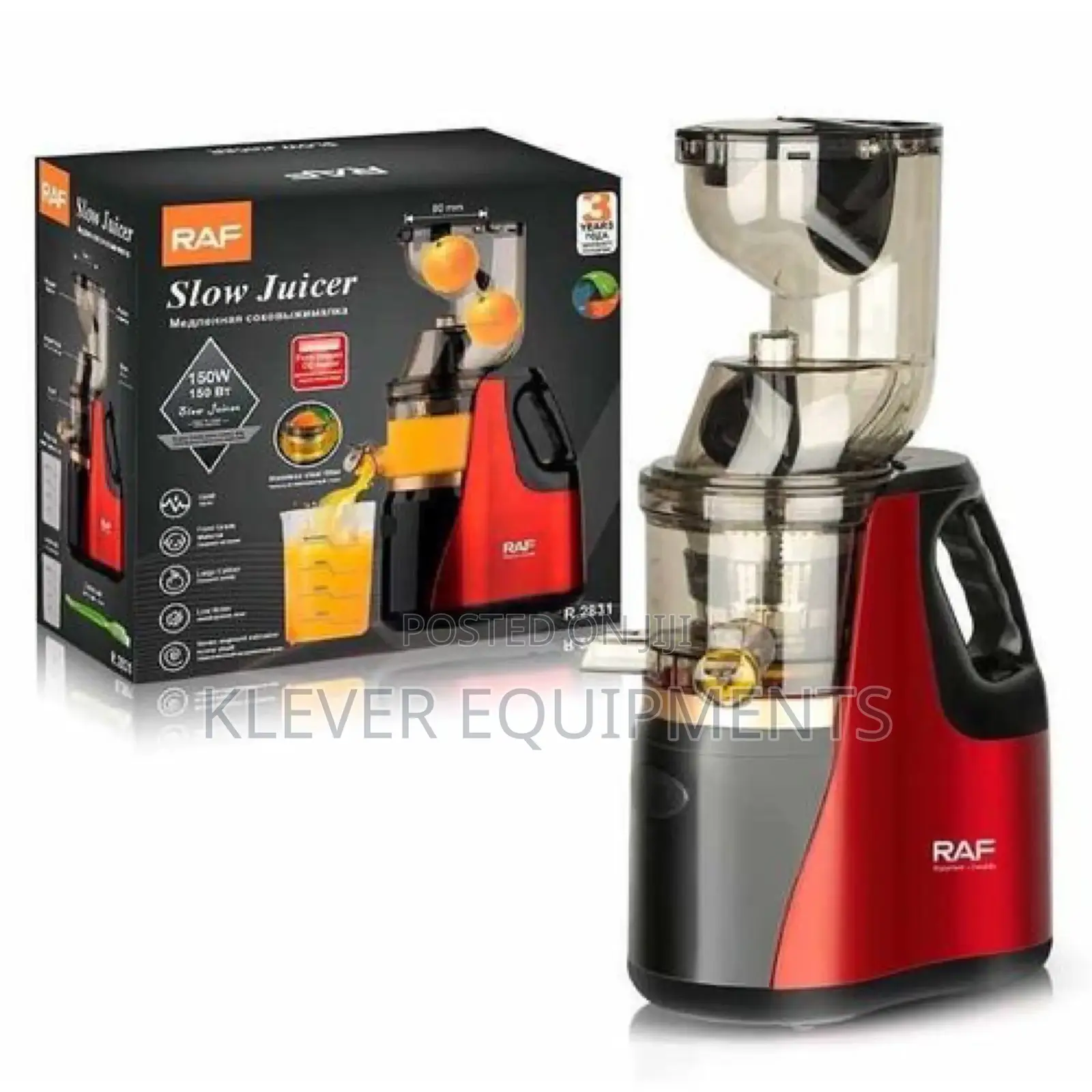 Raf Slow Juicer 150watts