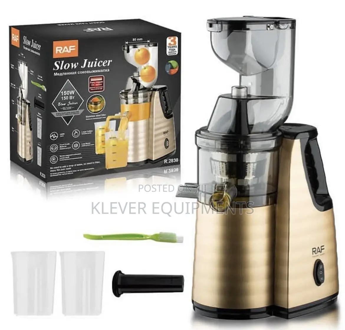 RAF R.2828 Slow Juicer 150w