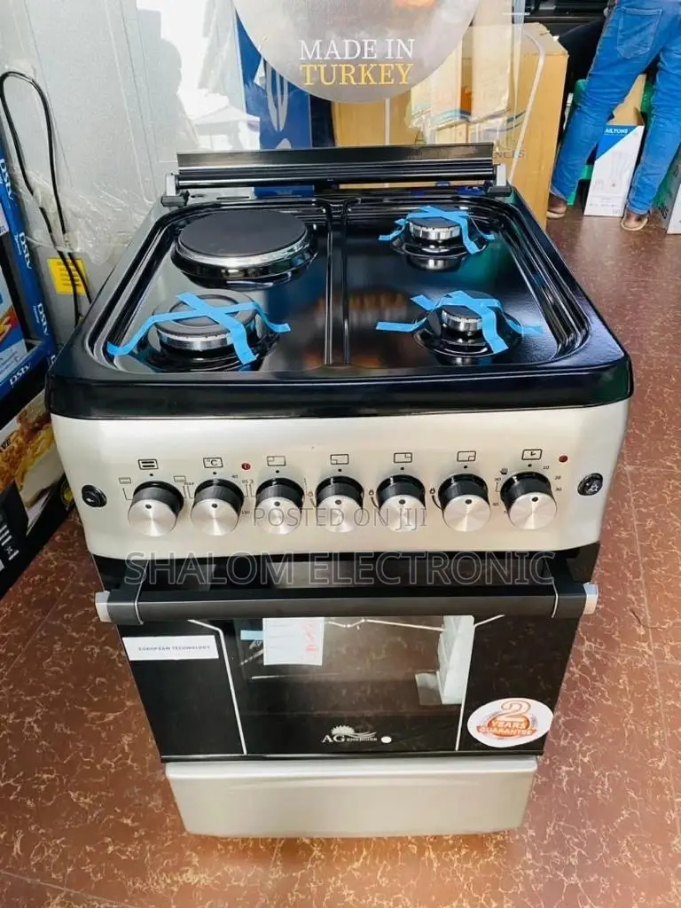 AG OVEN . Size 60/60. Gas 3. Umeme 1.