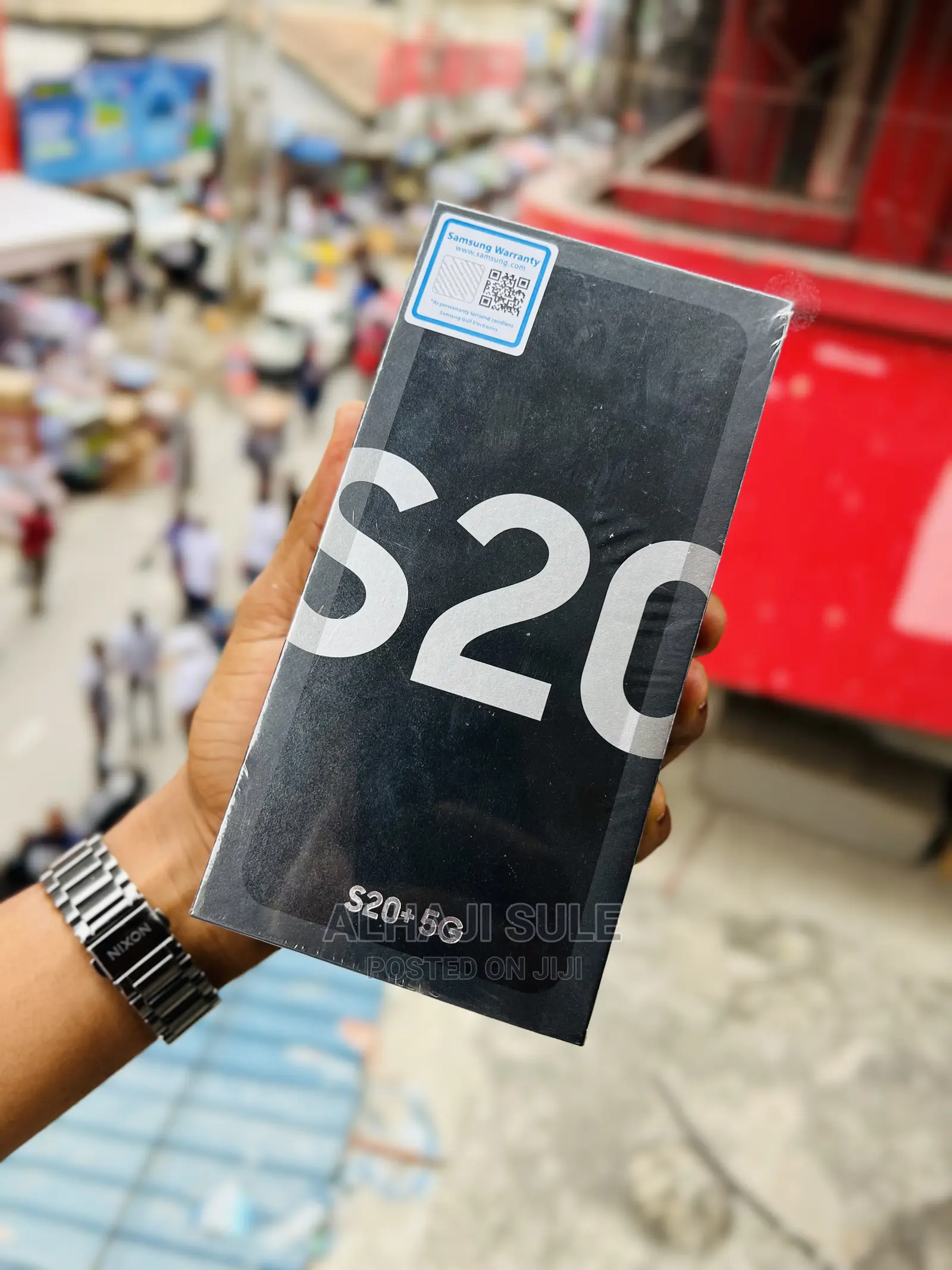 New Samsung Galaxy S20+ 128 GB Black