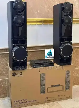  Original LG Home-Theater Sound Tower Music System 1250W