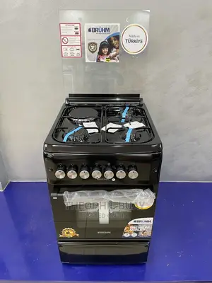 Bruhm Electric Gas Cooker 4 Plates