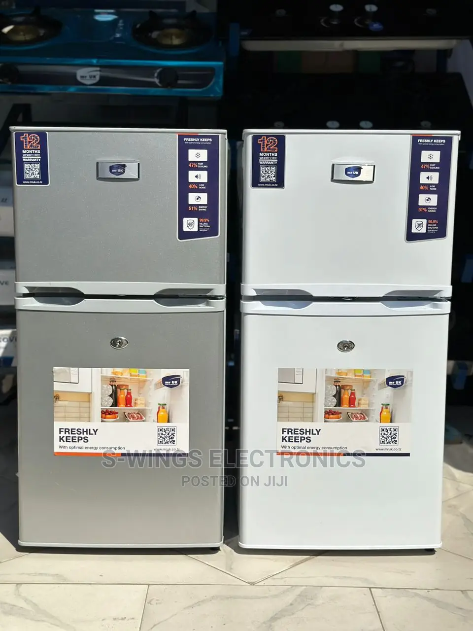 Mr Uk Fridge Liter 85 Double Door