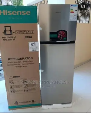 New Hisense 250 Litre Fridge Freezer A+ H321ti Refrigerator