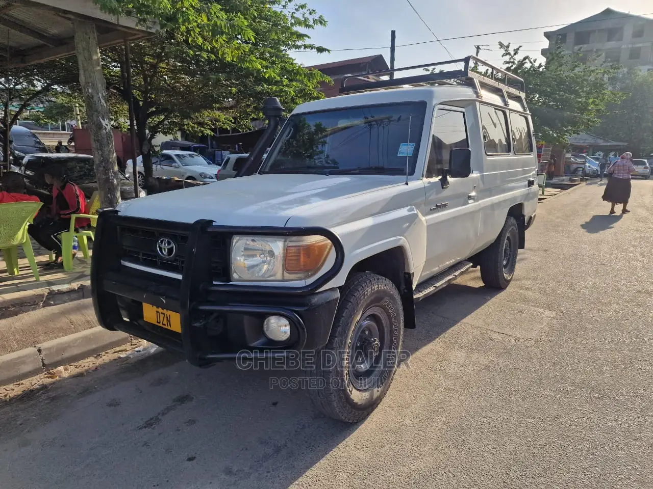 Toyota Land Cruiser 100 4.2 2008 White