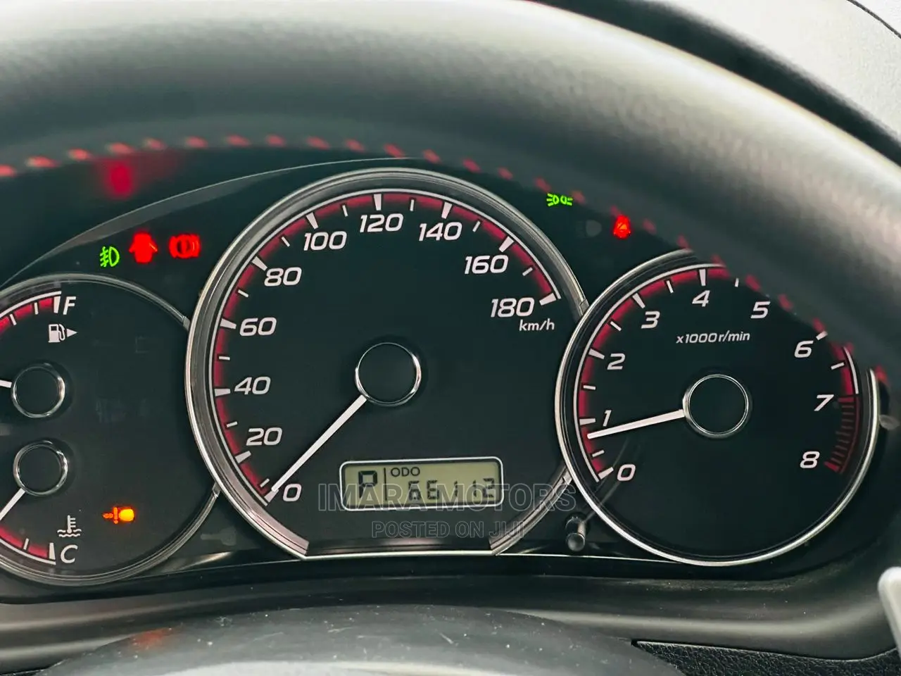 Subaru Impreza 2012 Black
