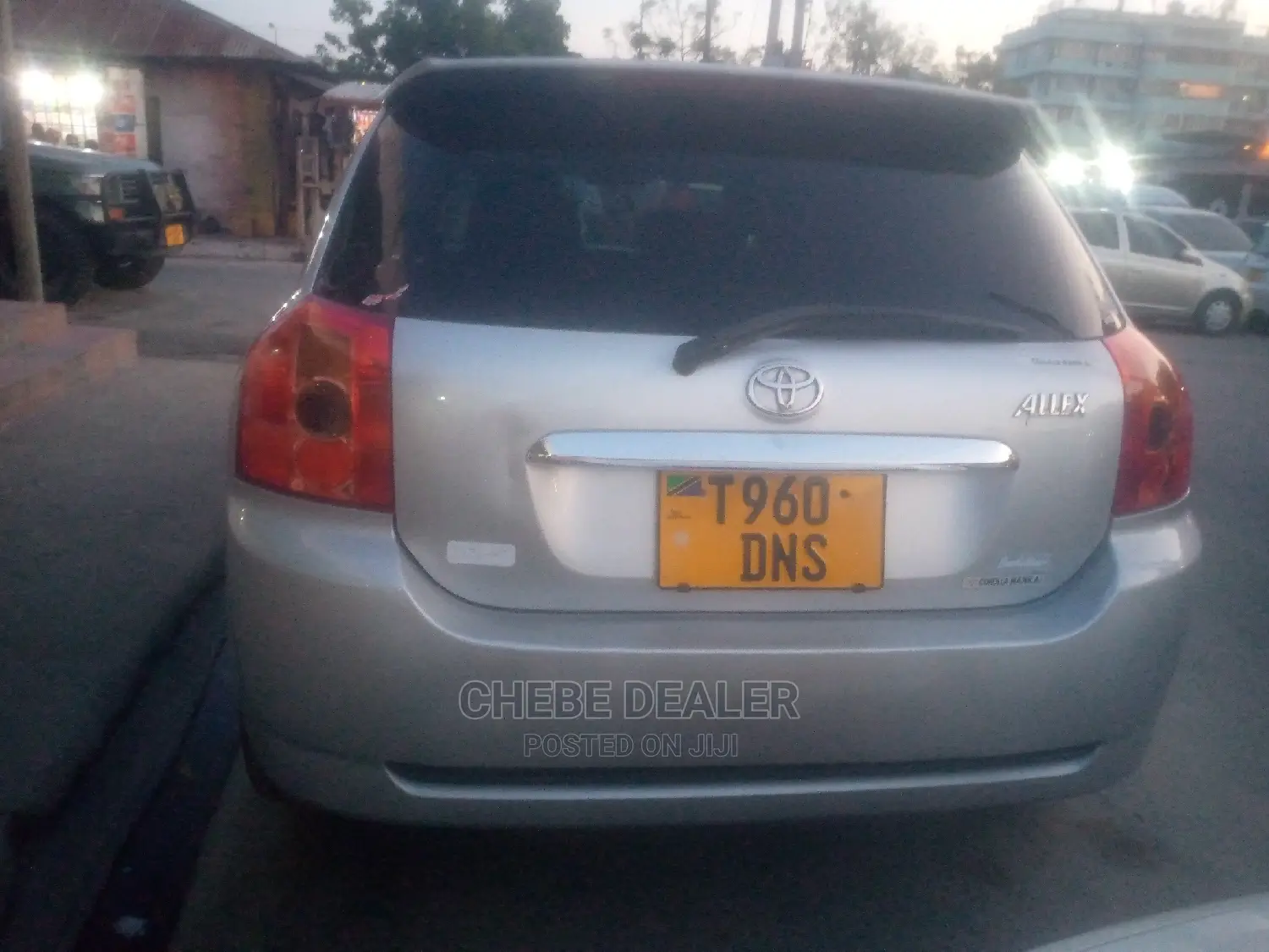 Toyota Allex 2003 Silver