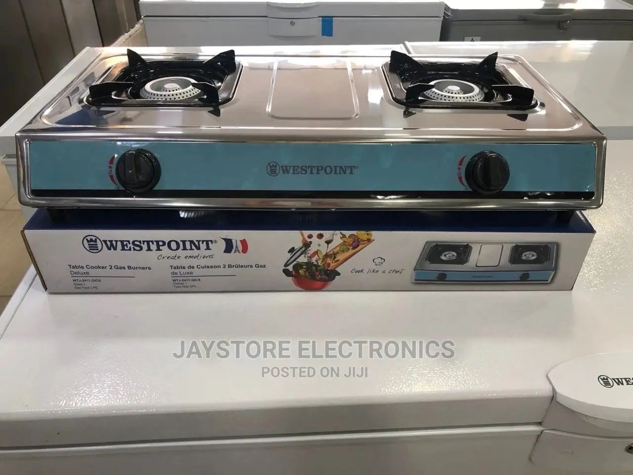 WESTPOINT Table Cooker 2 Gas Burners