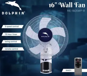 Dolphin Wall Remote Fan