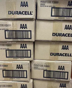Duracel AAA Batteries Per Carton (48 Packets)