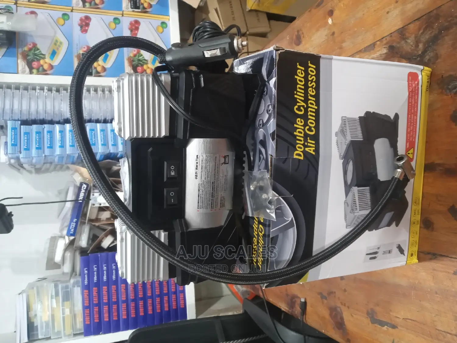Double Cylinder Air Compressor.