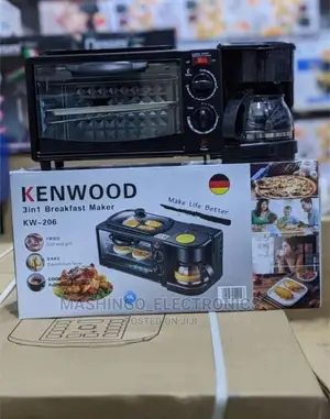 3-in-1 Kenwood Breakfast Maker (Kw-206)